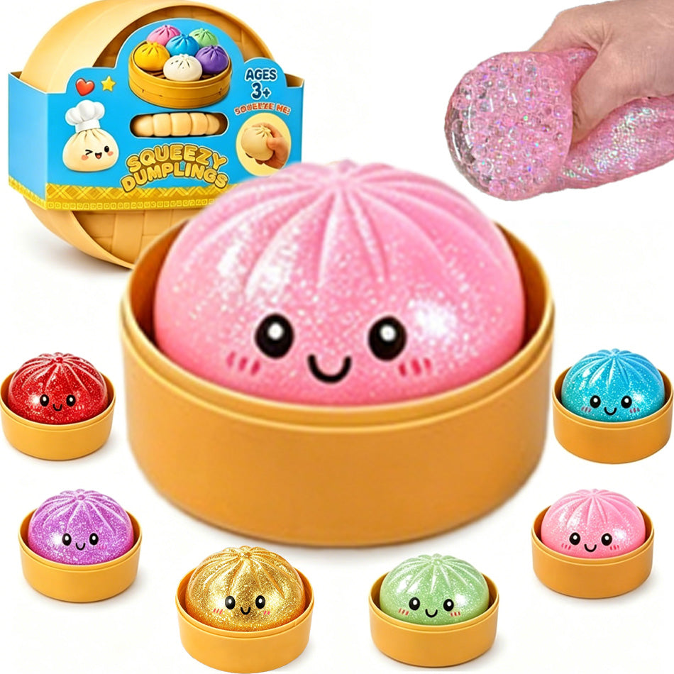 Caja de Dumpling Slime Sorpresa con purpurina